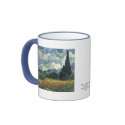 Vincent van Gogh Wheat Fields With Cypresses mugs