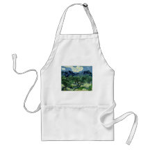 Vincent van Gogh's Olive Trees (1889) Aprons