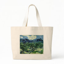 Vincent van Gogh's Olive Trees (1889) Tote Bags