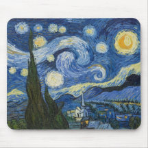 Vincent Van Gogh's Starry Night Mousepad