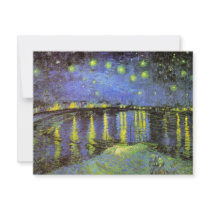 Vincent van Gogh's Starry Night Over the Rhone