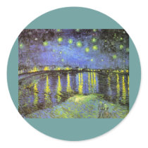 Vincent van Gogh's Starry Night Over the Rhone
