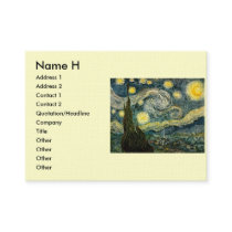 Vincent van Gogh's The Starry Night (1889)
