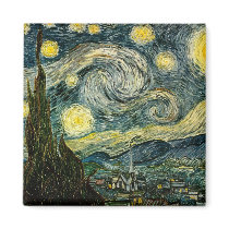 Vincent van Gogh's The Starry Night (1889)
