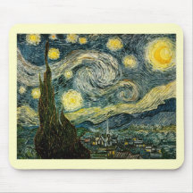 Vincent van Gogh's The Starry Night (1889) Mousemats