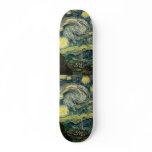 Vincent van Gogh's The Starry Night (1889) skateboards