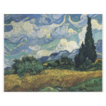 Vincent van Gogh's Wheat Fields With Cypresses flyers