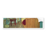 Vincent's Bedroom in Arles bumper stickers