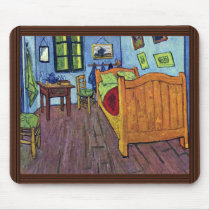Vincent'S Bedroom In Arles By Vincent Van Gogh Mousepads