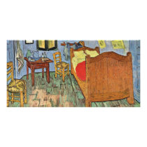 Vincent'S Bedroom In Arles, By Vincent Van Gogh Custom Photo Card