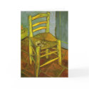 Vincent's Chair With His Pipe by Vincent van Gogh cards