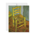 Vincent's Chair With His Pipe by Vincent van Gogh invitations