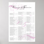 Vincenzo & Genevieve's Seating Chart (final) posters