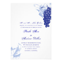 Vine Wedding Invitation