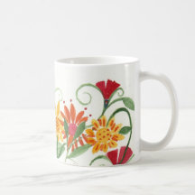 Vines Bottom Mugs