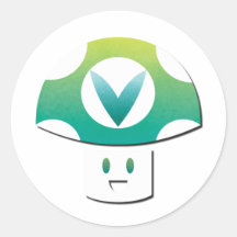 Vinesauce Mushroom Stickers