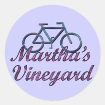 Vineyard Bicycle Sticker