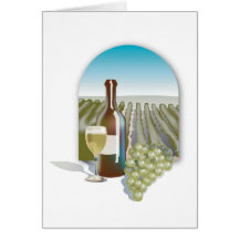 Vineyard Scene Card