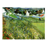 Vineyards with a View of Auvers, Vincent van Gogh Postcards