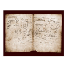 Vinland Map Post Cards