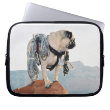 Vinny the Pug's Computer Bag Computer Sleeves