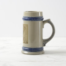 Vintage 1725 Africa Map Coffee Mug