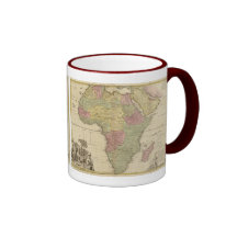 Vintage 1725 Africa Map Coffee Mug