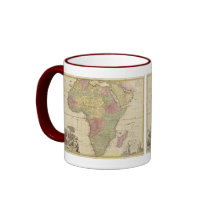 Vintage 1725 Africa Map Coffee Mug