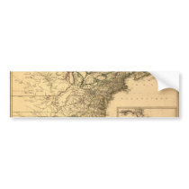 Vintage 1777 Map of American Colonies