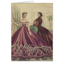 Vintage 1860s Women cards