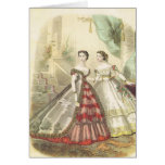 Vintage 1860s Women Greeting Cards