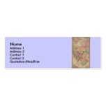 Vintage 1872 Brooklyn Map - New York City, Queens Business Cards