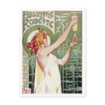 Vintage 1895 Absinthe Robette postcards