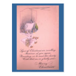 Vintage 1900's Christmas Postcard