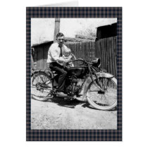 Vintage 1920s Motorcycle cards