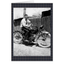 Vintage 1920s Motorcycle Cards