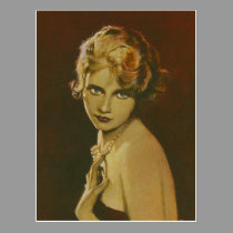Vintage 1930's Fashion Postcard postcards