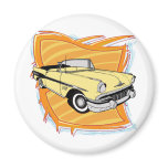 Vintage 1957 Pontiac Muscle Car Magnet