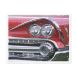Vintage 1959 Classic Car Grill Photograph