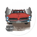 Vintage 1966 GTO stickers