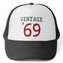 Vintage 1969 trucker hats