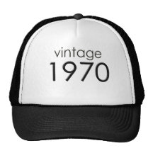 Vintage 1970 mesh hat