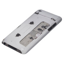 Vintage 1980s Cassette Player Barely There iPod Covers