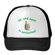 Vintage 50th Birthday Gift Trucker Hats