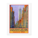 Vintage, 5th Ave New York postcards
