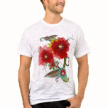 Vintage 60s poppy distressed sexy japan tshirt