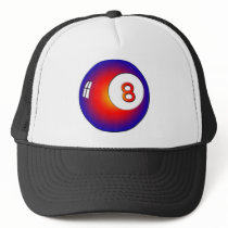 Vintage 8 Ball Trucker Hats