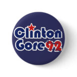 Vintage 90s Clinton Gore 1992