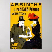 Vintage Absinthe Poster