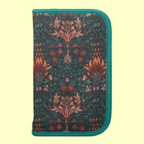 Vintage Abstract Floral Folio planners